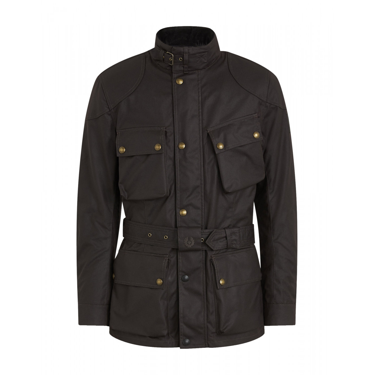 Belstaff Trialmaster Pro Waxed Cotton Jacket In Mahogany | Belstaff ...